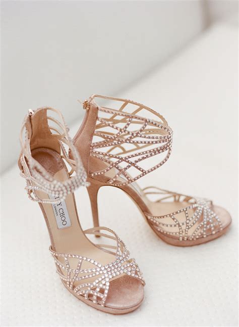 jimmy choo crystal wedding shoes.